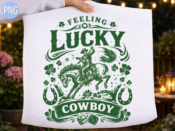 Elevate Your St. Patrick’s Day Designs with the Feeling Lucky Cowboy Theme