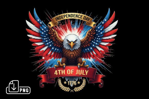 Evaluating the 4th of July Eagle 1776 PNG Patriotic Design for Professional Use