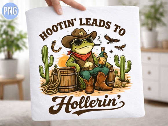 Hootin Leads to Hollerin Frog PNG: Elevating Digital Design for Modern Creators