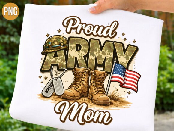 Leveraging the Proud Army Mom Military Helmet PNG for Strategic Brand and Creative Impact