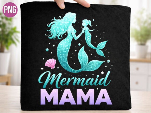 Mermaid Mama Ocean Daughter PNG: A Practical Asset for Digital Creators