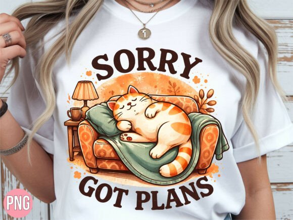 Sorry Got Plans Sleeping Cat Bed PNG: A Guide to High-Quality Digital Design for Creative Projects