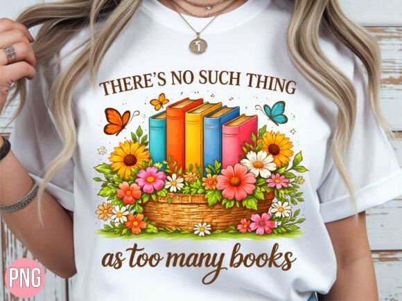 Unlocking Creative Potential with Basket of Books Wildflowers Art PNG